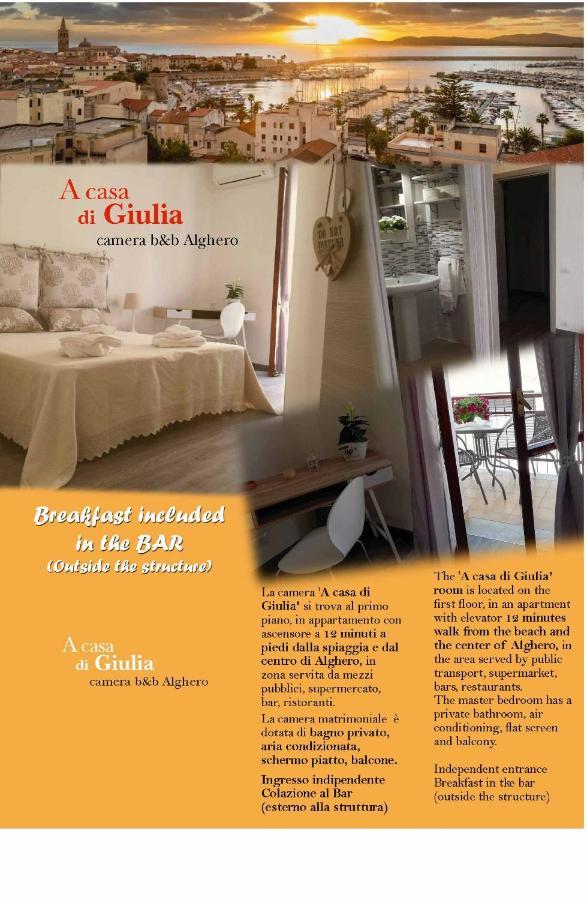 ألغيرو A Casa Di Giulia B&B المظهر الخارجي الصورة